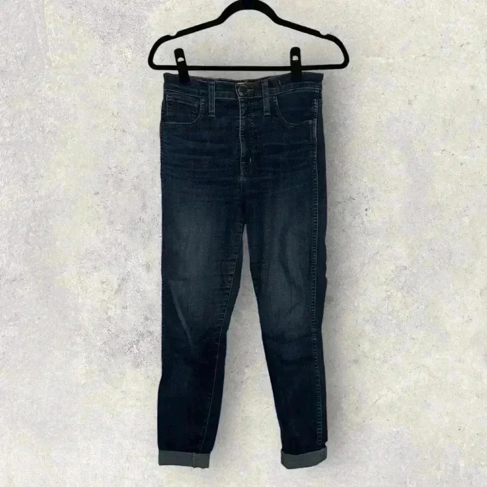 Madewell jeans 10” high rise skinny